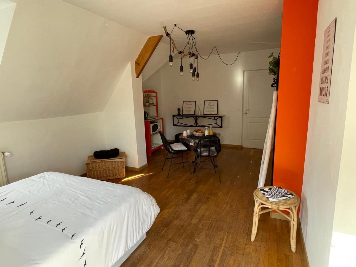 Belle Chambre Double Orange Tout Bonnement Bien Putot-en-Auge Kültér fotó