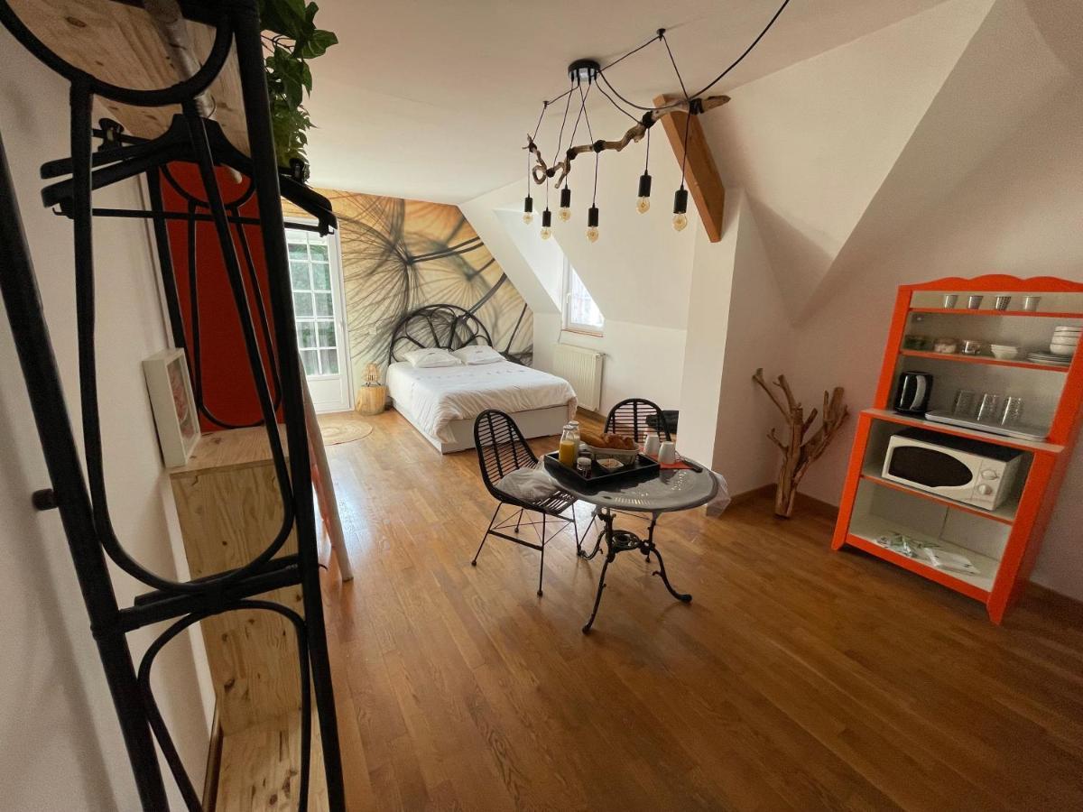 Belle Chambre Double Orange Tout Bonnement Bien Putot-en-Auge Kültér fotó