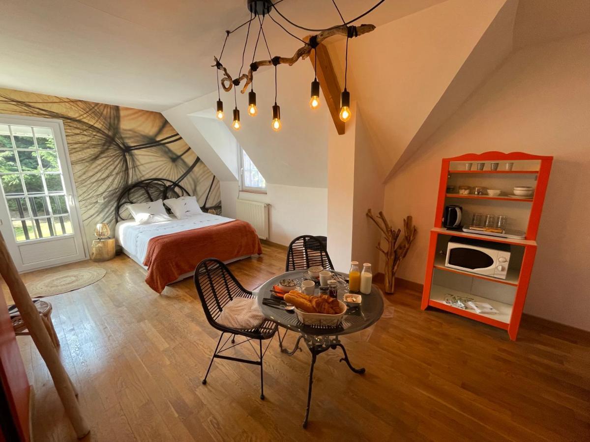 Belle Chambre Double Orange Tout Bonnement Bien Putot-en-Auge Kültér fotó
