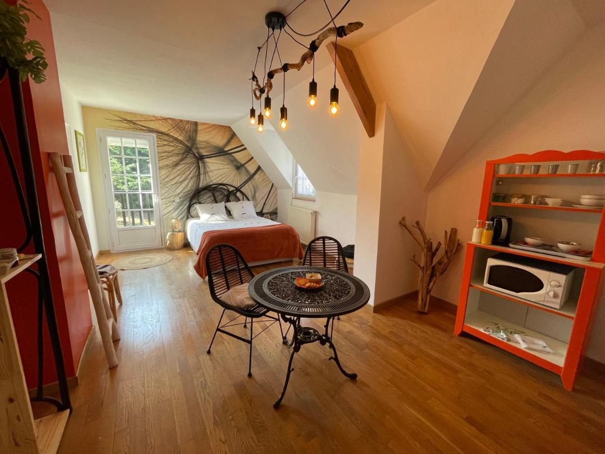 Belle Chambre Double Orange Tout Bonnement Bien Putot-en-Auge Kültér fotó
